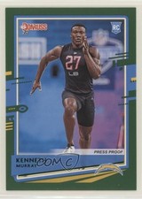 2020 Panini Donruss Rookie Press Proof Green Kenneth Murray #266 7l6