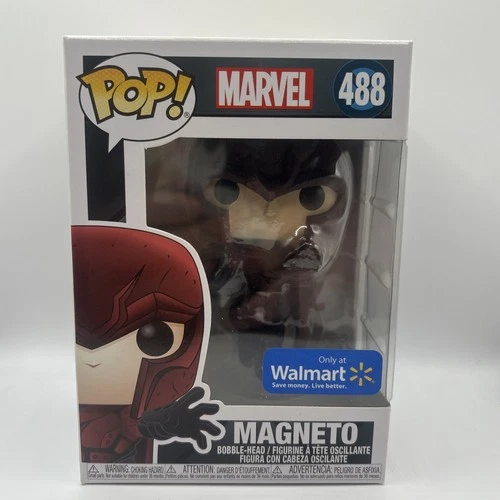 Funko Pop! Vinyl: Marvel X-Men Magneto 488 Walmart Exclusive new great cond