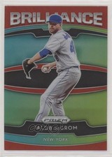 2020 Panini Prizm Brilliance Red Prizm Jacob deGrom #B-1 01c9