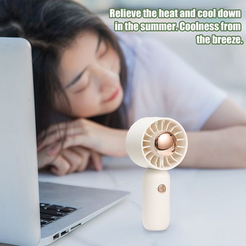 Handheld Small Fan Portable Pocket Fan Outdoor Travel Cooling Fan 3 Speeds - Picture 6 of 14