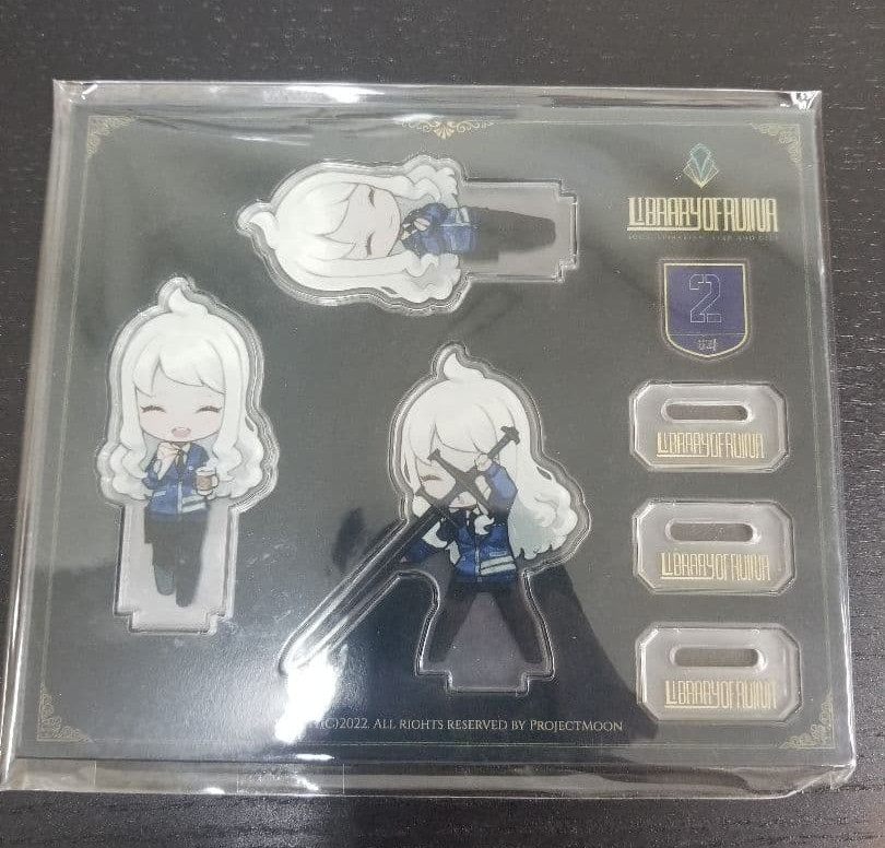 Library of Ruina Hamhampanpan Acrylic Stand Tsuvai Section 6 Julia NEW from JP