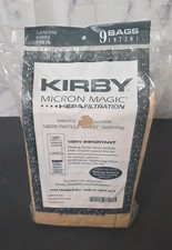 Kirby Micron Magic Hepa Filtration Vacuum Bags Model 197301 - 9 Pack NEW