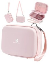 Digital Small Camera Case, Compact Waterproof Small Camera Bag, 03-Pink