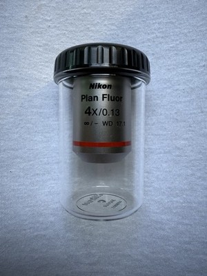 Nikon Plan Fluor 4x/0.13 M25 Thread Size