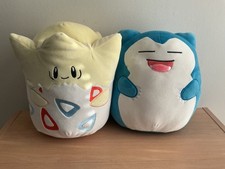 Togepi Snorlax Squishmallow 10" Plush w/ Tags