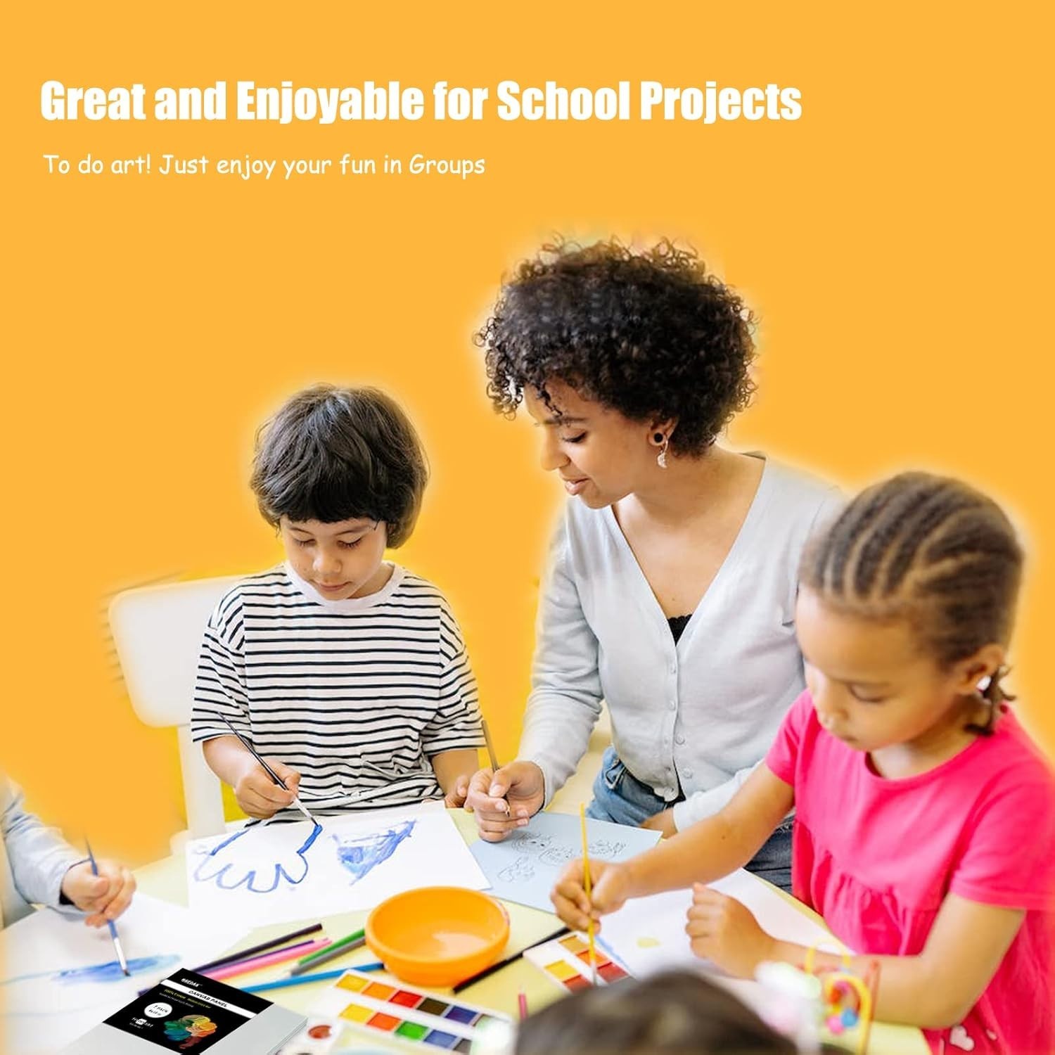 20 Pack Mixed Size Blank ARTIST CANVASES Stretched COTTON CANVAS Double Gesso