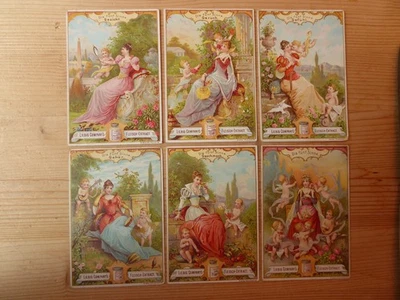 LIEBIG BILDER,  A 362, DIE FÜNF SINNE II (ALLEGORISCHE FIGUREN) - Bild 1 von 2