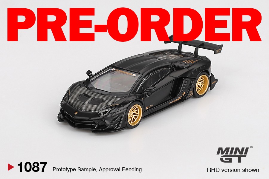 Pre-order) MINI GT #1087 LB WORKS Lamborghini Aventador