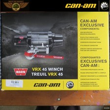 Oem Can Am Warn Vrx 45 4500 Lb Winch Kit 715006110 Maverick Commander Defender
