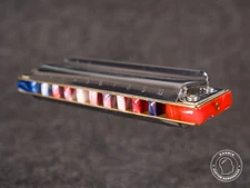 Custom Hohner Classic in C Full overblow / overdraw setup.