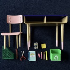 Our Generation Brilliant Bureau School Office Desk & Accessories Play Set 