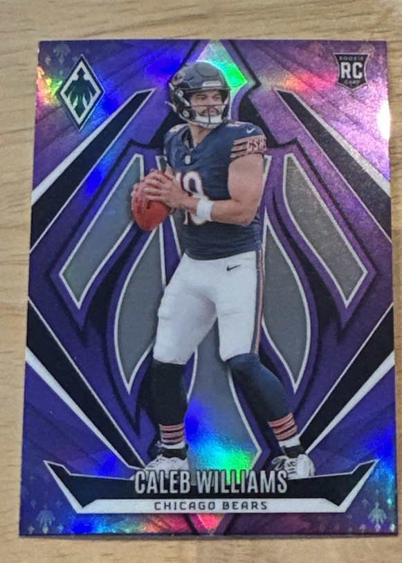 2024 Panini Phoenix - Rookies Caleb Williams #151 Purple Fade Holo (RC)