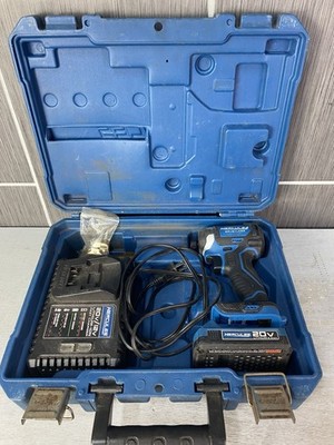 Hercules 20v 1/4'' Hex Compact Impact Driver - HC81B Kit W/ Case, Batt & Charger
