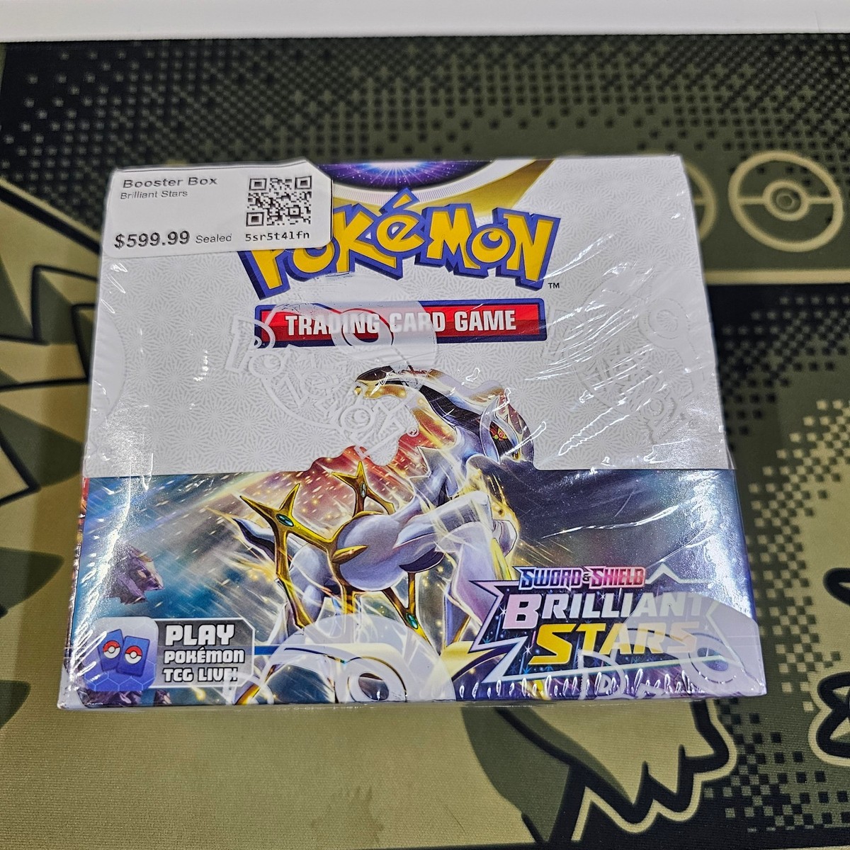 Pokemon TCG: Sword & Shield Brilliant Stars Booster Box (36 Packs