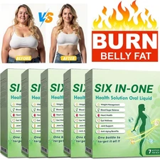 Six-in-One Health Solution Oral Liquid,one Bottle to Target It All HOT