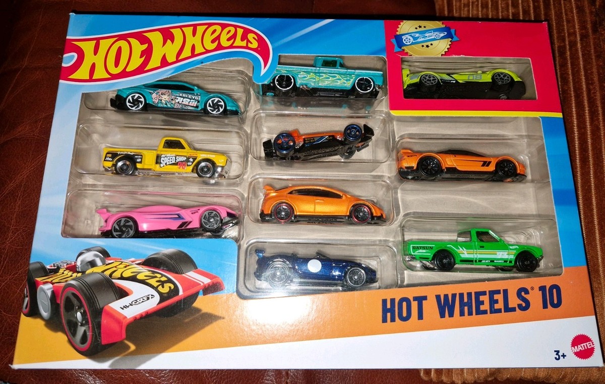 Hot Wheels 10-Car Gift Pack (54886) for sale online | eBay