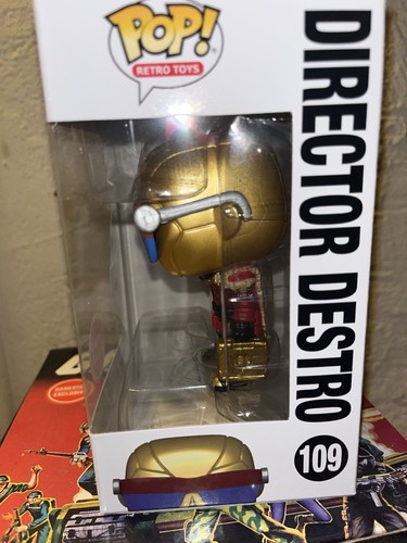 Funko Pop! Vinyl: G.I. Joe - Director Destro - GameStop (GS) (Exclusive) #109 - Picture 5 of 9
