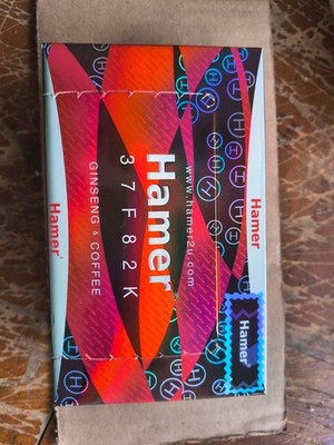 GINGSENG COFFEE Hard Candy HAMER Box - Content 30pcs