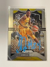 Seattle Storm JEWELL LOYD Signed WNBA Card Las Vegas Aces