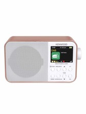 KENWOOD CR-M30DAB-B Portable DAB+ Radio with Bluetooth Rose Gold & White