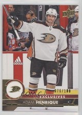 2017-18 SP Authentic Upper Deck Update Exclusives 76/100 Adam Henrique #505 lk8