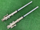 Used Suzuki GSX750S Katana front forks (left and right) GS75X-117***. Genuin...