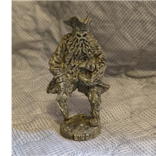 Disney Davy Jones Pirate Figurine 2006 Resin Antique Pirates of the Caribbean