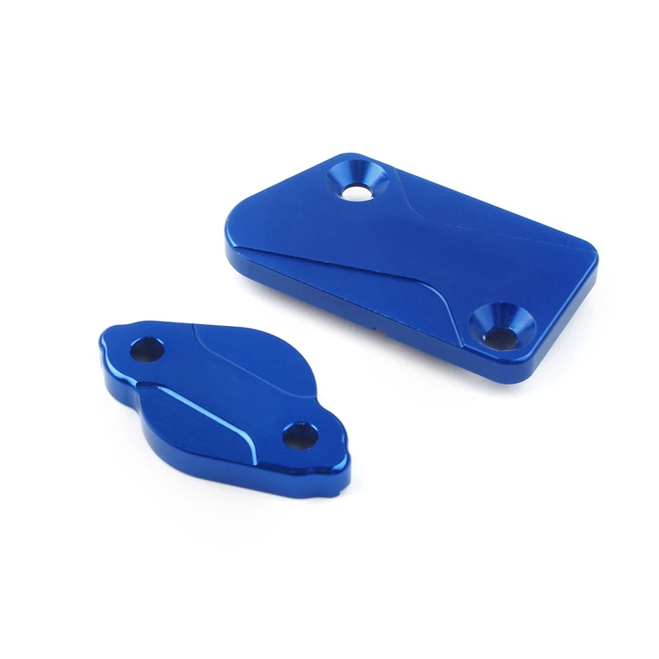 Front Rear Brake Reservoir Fluid Cover For Yamaha YZ125 YZ250 YZ450F WR250F US - Imagem 3 de 4