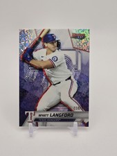 2025 Bowman's Best #63 Wyatt Langford Mini-Diamond Refractors #/299