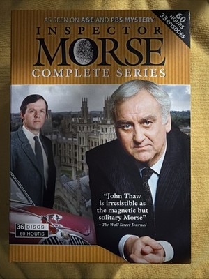 Inspector Morse Complete Series 36 DVD Box Set 33 Episodes *Buy 4 Get 10 Free!*