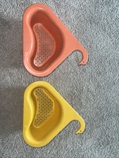 2Pack Kitchen Sink Rack Strainer Basket Filter Swan-Shaped Drain fruit drainer