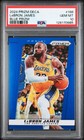 2024 Panini Prizm Deca Basketball Blue LeBron James #198