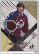 2016 SP Game Used Authentic Rookies Gold Material 189/399 Chris Bigras #107 0ye8