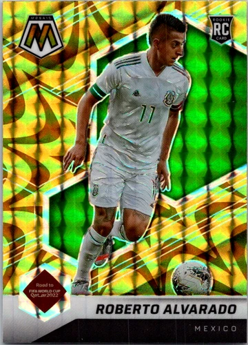 Roberto Alvarado 2021 Panini Prizm Roberto Alvarado #20 Gold