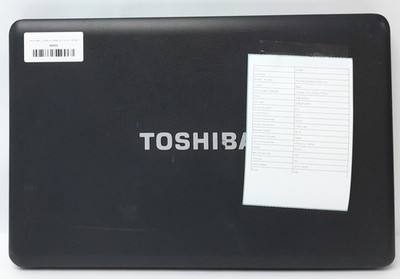 Laptop Toshiba Core 2 Duo T6670 HDD Satellite C660-16x Windows 10