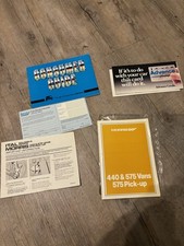 Morris Marina/Ital Van & Pick-Up 440 & 575 1982 Original UK Handbook AKM 5230