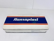 Alte Blechdose Hansaplast Sprechstundenpackung Blechkiste Reklame Werbung #9667