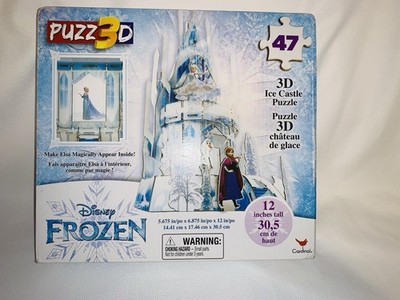 PUZZ3D Disney Frozen Ice Castle 47-pc. 3D-Puzzle w/Princess Elsa Anna Olaf