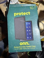 New Open Box Onn Protective Grip Tablet Case for Onn Tablets Gen 4 2024 10.1"
