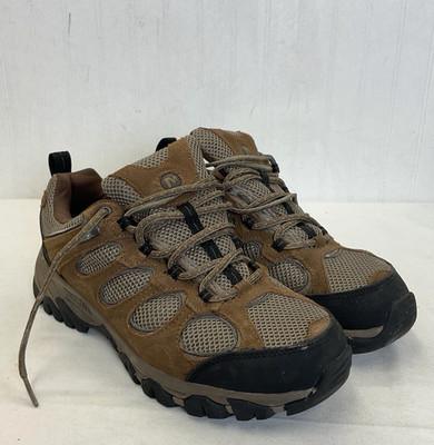 Merrell Men's Hilltop Ventilator Stone/Boulder Hiking Boots | Size 9