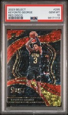 2023 PANINI SELECT RED DISCO #295 KEYONTE GEORGE 19/49 PSA 10