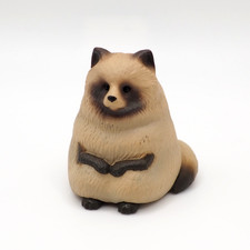 Waschbär Hund Machiboke Tier Spielzeug Mini Figur Maskottchen Bandai Japan...