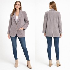Maronie Anthropologie Soft Corduroy Blazer Small NWT