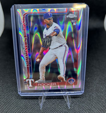 Topps Chrome 2025 Kumar Rocker Texas Rangers Rookie RC #73 Baseball Card. rookie card picture