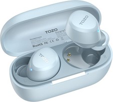 TOZO A1 Wireless Earbuds Bluetooth 5.3 Light Weight in Ear IPX5 Small, Blue