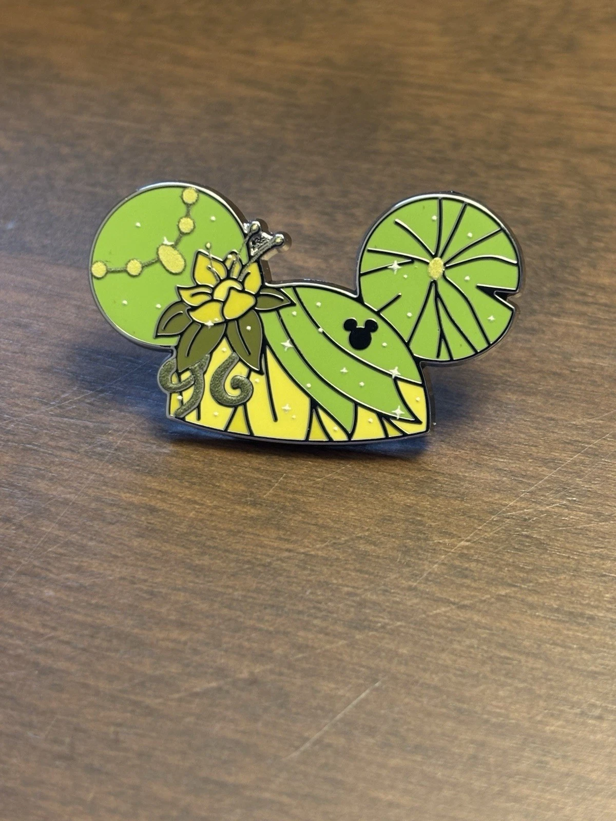 2025 WDW Disney Princess & Frog Tiana Flower Ear Hat Hidden Mickey Pin Wave B