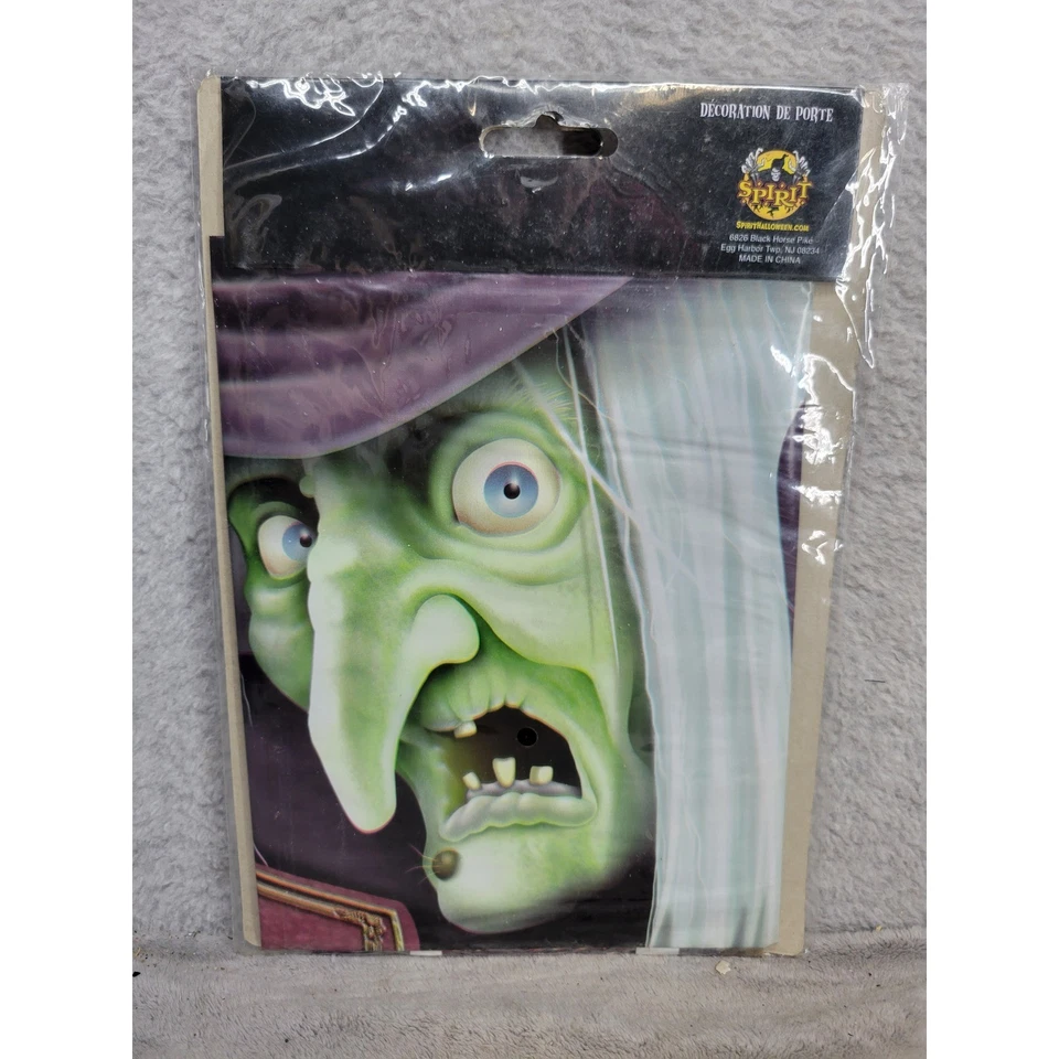 Cubierta de puerta de baño Spirit Halloween bruja decoración 30 pulgadas x 5 pies Foto 3 de 3
