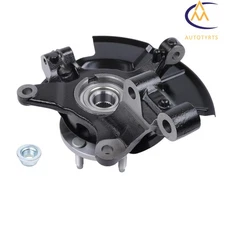 For 11-14 Ford Edge Front Driver Side Steering Knuckle & Wheel Hub Bearing Assy