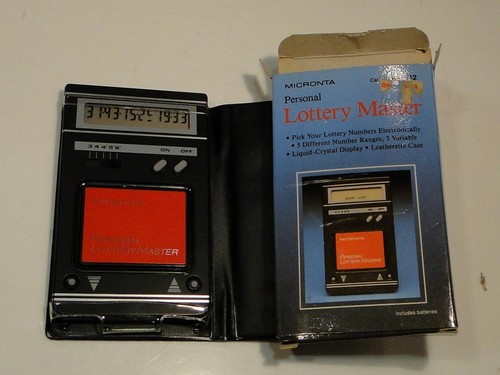 Vintage Micronta Personal Lottery Master 63-642 Radio Shack in Box Working - Picture 3 of 3