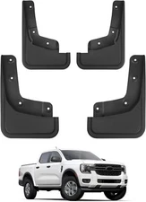 4X For 2024-2025 Ford Ranger Mud Flap Splash Guard Mudguard Mud Guards Fenders